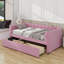 Lit de jour simple tapissier avec tiroirs-86868862