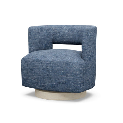 Crystle Swivel Barrel Chair