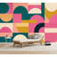 Papier peint adhésif autocollant amovible Mid-Century-129881021