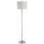 151.13cm Chrome Traditional Floor Lamp