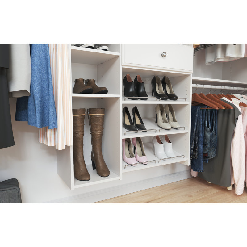 Ensembles de système de placard Grid l 60 po - l 108 po, blanc