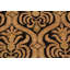 Tapis oriental noir en laine noué à la main 8 pi 10 po x 11 pi 11 po Oriental