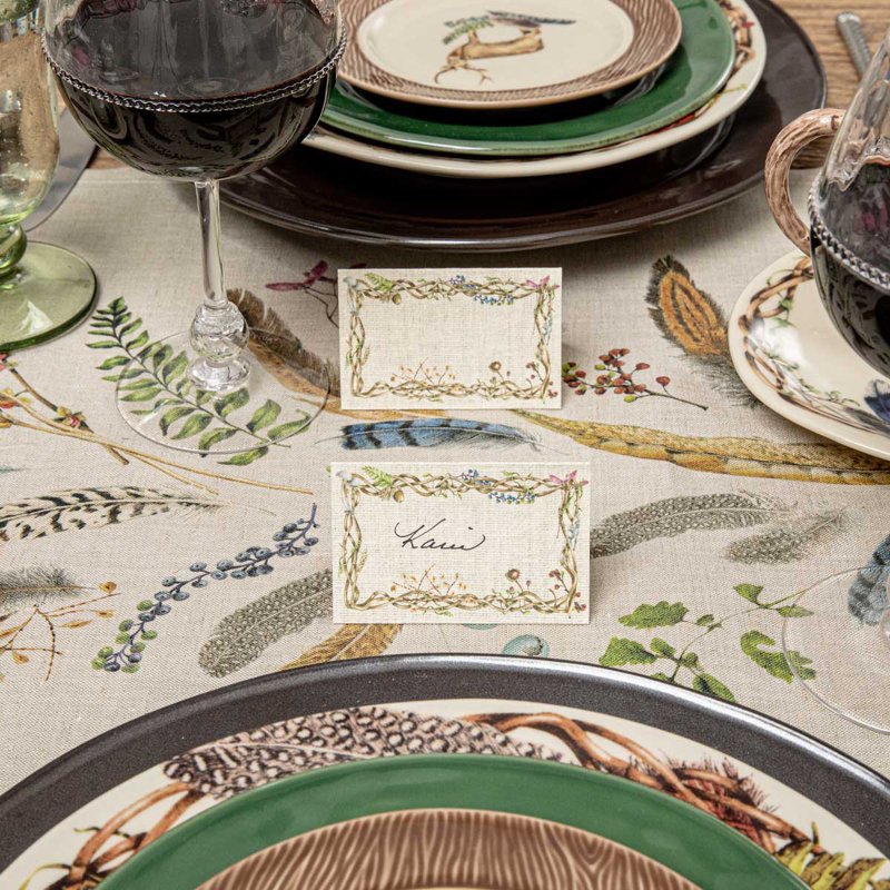 Forest Walk Place Card Set Of 12