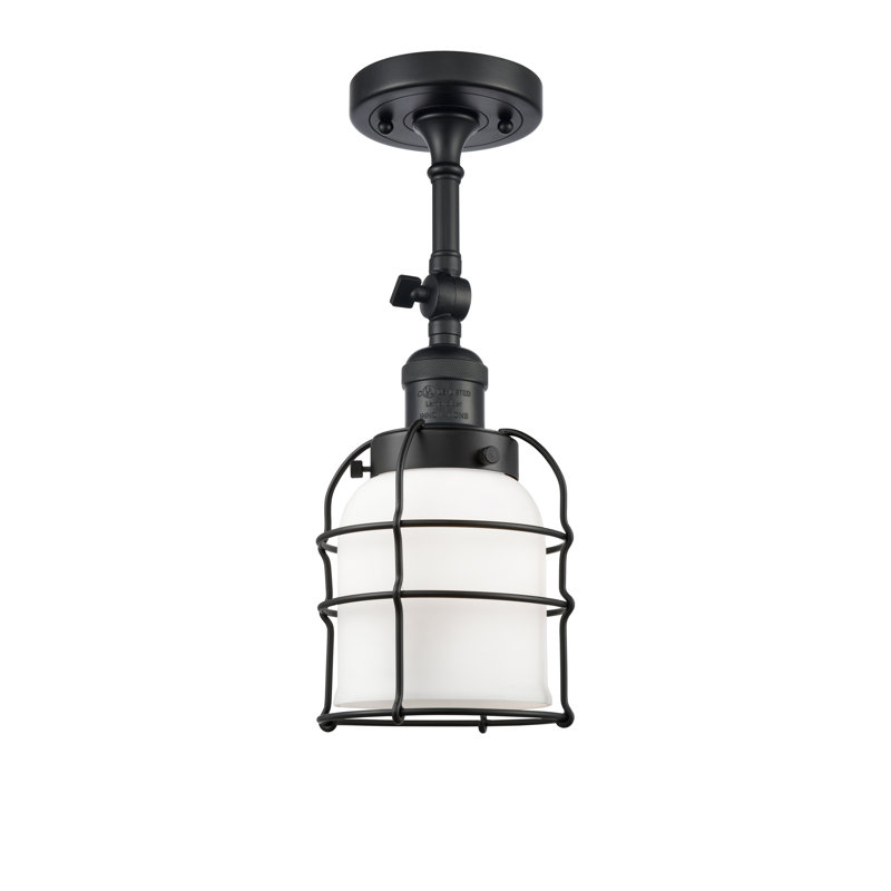 Richburg Dimmable Bath Sconce, Matte White Cased, Incandescent