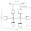 Alazani Linear Chandelier