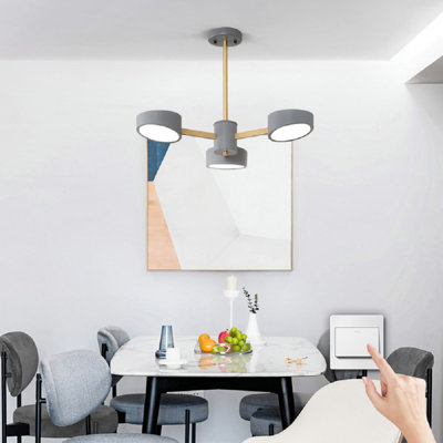 Diondre 3-Light Unique LED Chandelier