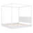 Low Canopy Bed With Lights And Headboard-104398105