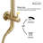 Complete Shower System with Rough in-Valve