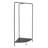 Mailie 24'' Metal Clothing Rack
