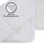 White Noise 4cm Mattress Topper-68161622