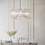 Abingdon 6 - Light Chrome Square/Rectangle Pendant