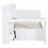 Wooden Daybed with 3 Drawers, USB Ports, and Integrated Desk-757194729-757194734