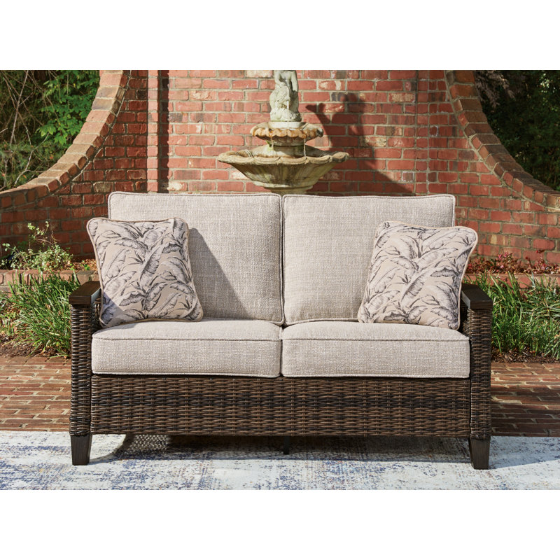 Causeuse d'extérieur avec coussin Drakes Beach
