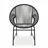 Wicker Outdoor Faux Rattan Acapulco Weave Lounge Chairs-491609102