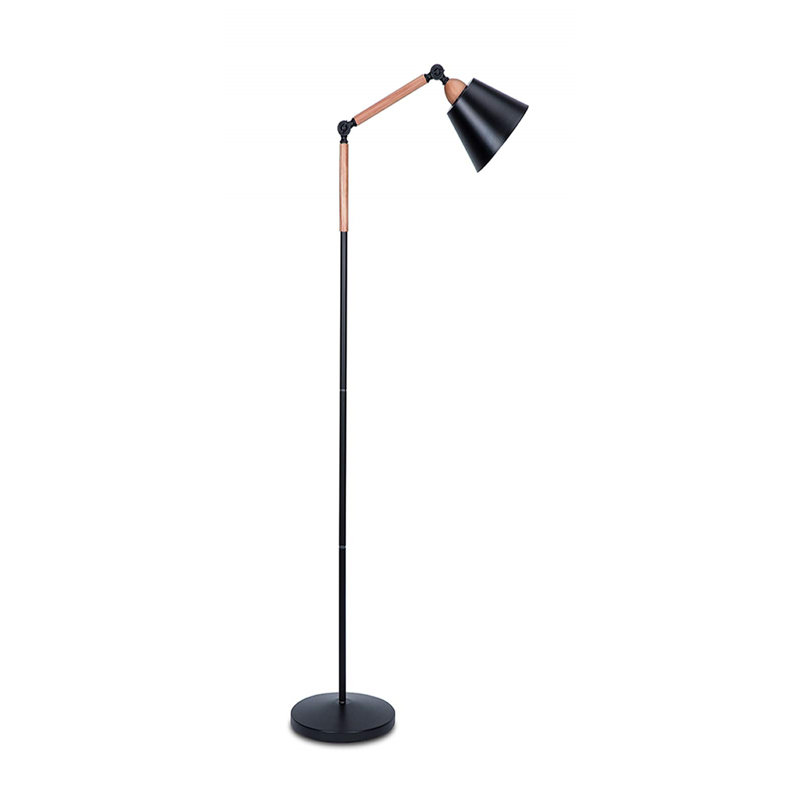 URBNLIVING 145cm Task Floor Lamp, Black