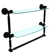 Retro Wave 2 Piece Tiered Shelf with Towel Bar