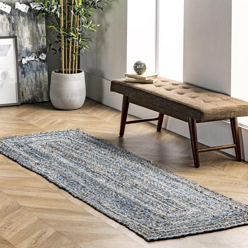 Wilde Cotton Striped Indoor Rug, Runner 2'6" x 8'