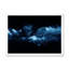 «Blue Element Fractal Clouds», reproduction de cadre photo sur toile-565689030-565689024