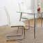Ensemble de 2 chaises de salle à manger modernes