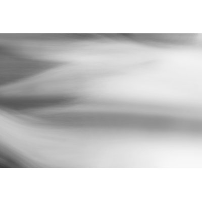 Black and White Water Panel VII 1 Piece Wrapped Canvas Wall Art