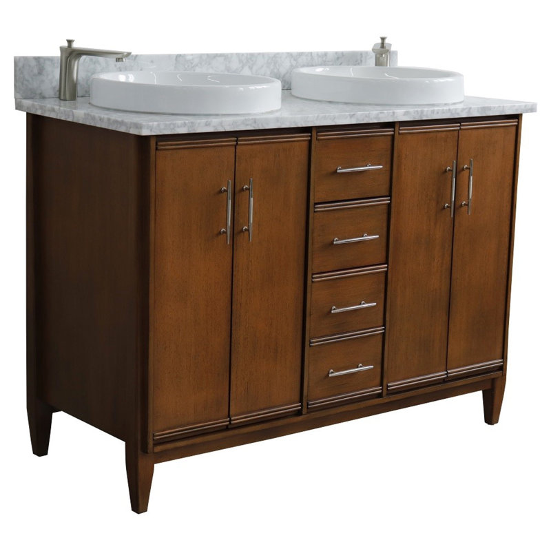 Ensemble de meuble-lavabo double 49 po Haugen