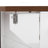 102.3" Kitchen Island With Extendable Dining Table, Kitchen Rolling Island Cart With Trash Storage Cabinet, 3-Tier Pull-Out Spice Rack, Mobile Island Table On Wheels For Kitchen, Dining Room,White, Kitchen Island