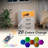 Orren Ellis Nightstand With 3 Drawers Open Storage, Wireless Charging and LED Lights-2119826057