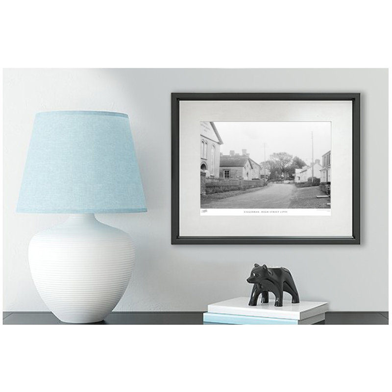 Cilgerran, High Street C1955 by Francis Frith - Single Picture Frame Print, 40cm H x 50cm W x 2.3cm D