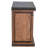 Sierra Forge Hand-Tooled Copper 3-Drawer Nightstand