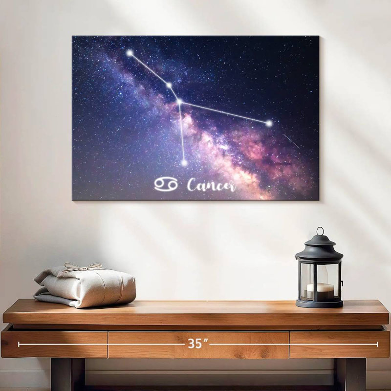 Adella Cancer Galaxy, H 20 po x l 30 po