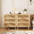 Caityln 2 Pack Nightstand with 3 Drawers, Boho  Nightstand  with Power Outlets-2040379644