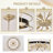 Modern Drum Chandelier, 8-light Black And Gold Dining Room Light Fixtures, Metal Round Pendant Lighting Height Adjustable For Dining Room Hallway Entryway Kitchen Island Bedroom Foyer-1294238479-1305757420