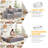 2-In-1 Foldable Sleepeer Sofa , Convertible Floor Sofa Bed With Multi Functional Blanket/Cushion-174371114