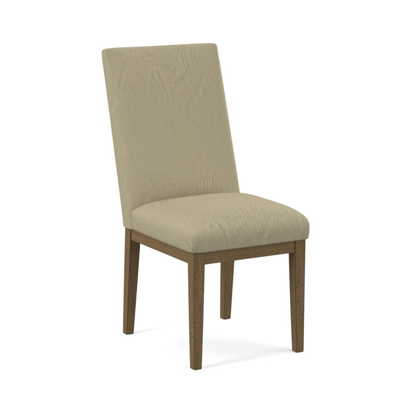 Upholstered Dining Chair, Rumor Bliss, Weathered Gray