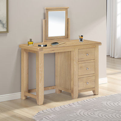 Solvy Dressing Table with Mirror