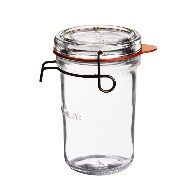 Lock-Eat Food Jar, 5.5" H x 3.4" W x 3.4" D