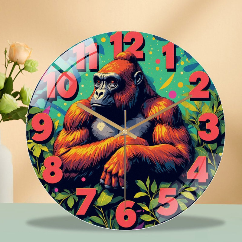 Horloge murale Gorilla