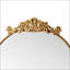 Miroir arqué à corps entier avec applique sculptée rétro, fixé au mur pour la décoration intérieure-2026153658