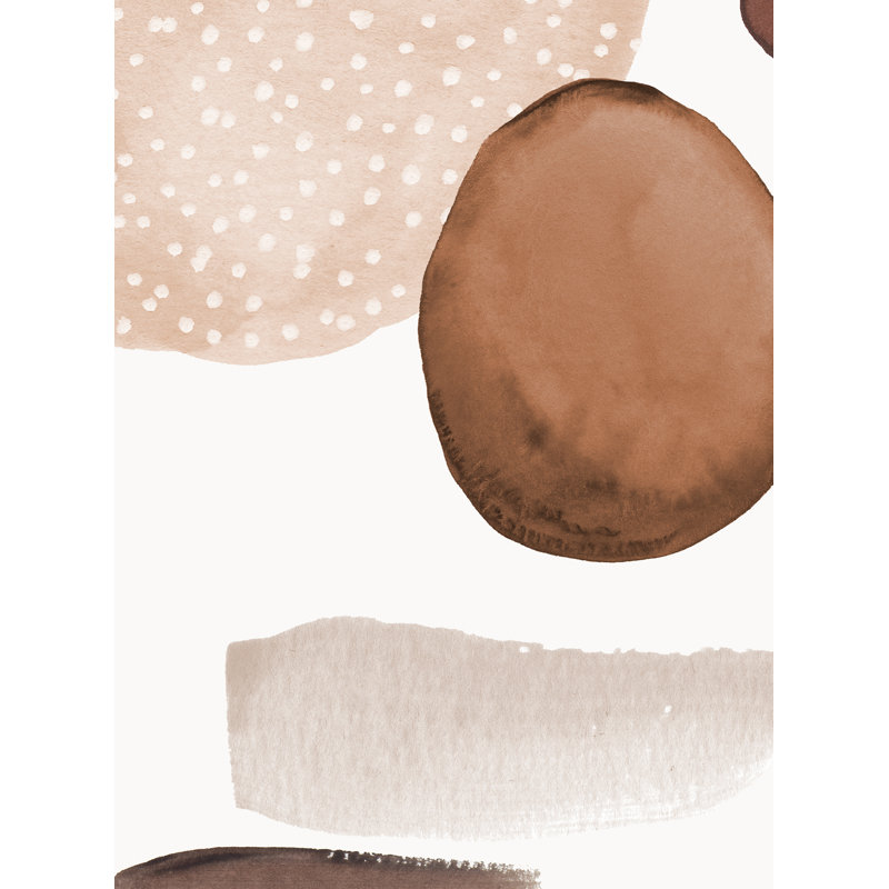 2' L Paintable Wallpaper Roll, 24" L x 8" W, Brown