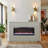62 Inch Fireplace Mantel, Sandstone Finish