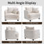 40" Chenille Upholstered Sofa Chair With Solid Wood Legs-1668440642