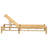  Sun Lounger Natural Bamboo Bamboo Adult-Size