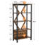 80cm W Metal Standard Bookcase-714032748-714032750