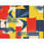 Rouge, bleu / abstrait