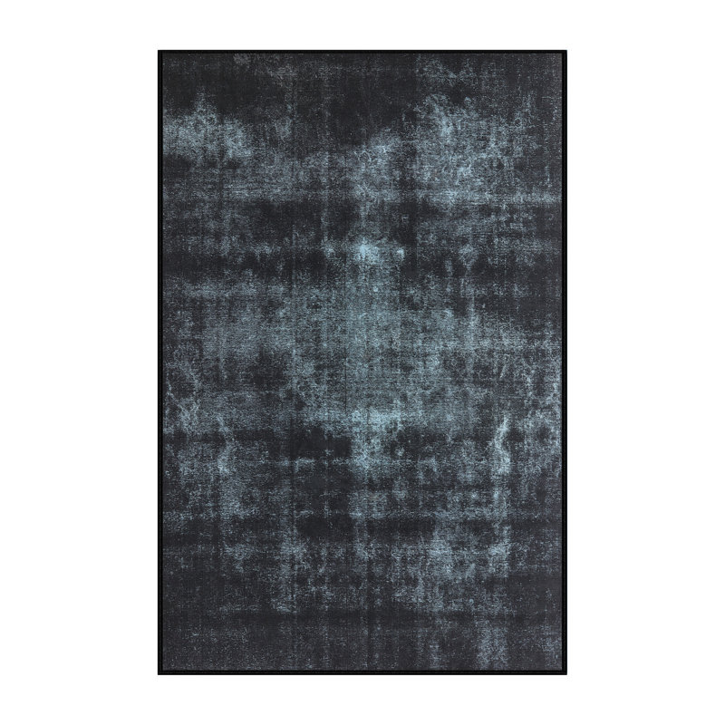 Tapis oriental noir Meister, Rectangle 7 pi x 9 pi