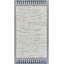 Tapis d'intérieur / crème à motif géométrique crème / bleu 8 pi x 10 pi (7 pi 10 po x 10 pi) Selene de Branch Branch-2030413