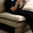 Tan Footstool With Corduroy, Matches Different Sofas, Comfy Corduroy Rest Seat Stool, Multiple Relaxed-1437170128