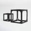 Latte Set of 2 Cubist Sculptures-72564132