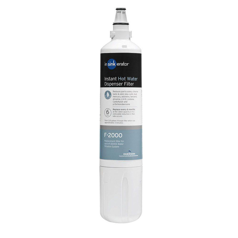 Filtre de remplacement pour utilisation dans le système de filtration d'eau F-2000S (1 paquet)