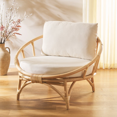 Chaise d'appoint avec coussin Gwyneth